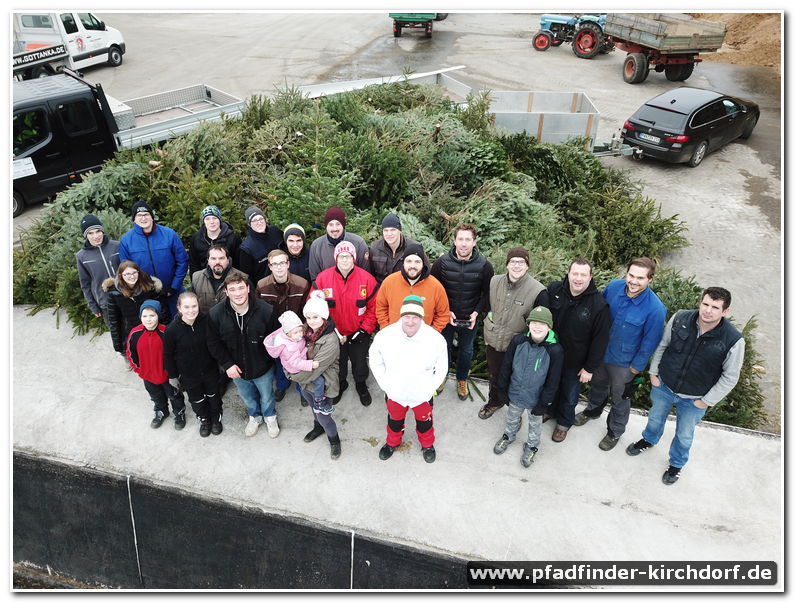 2018 Weihnachtsbaumsammeln